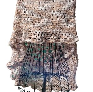 Romantic Asymmetrical Poncho